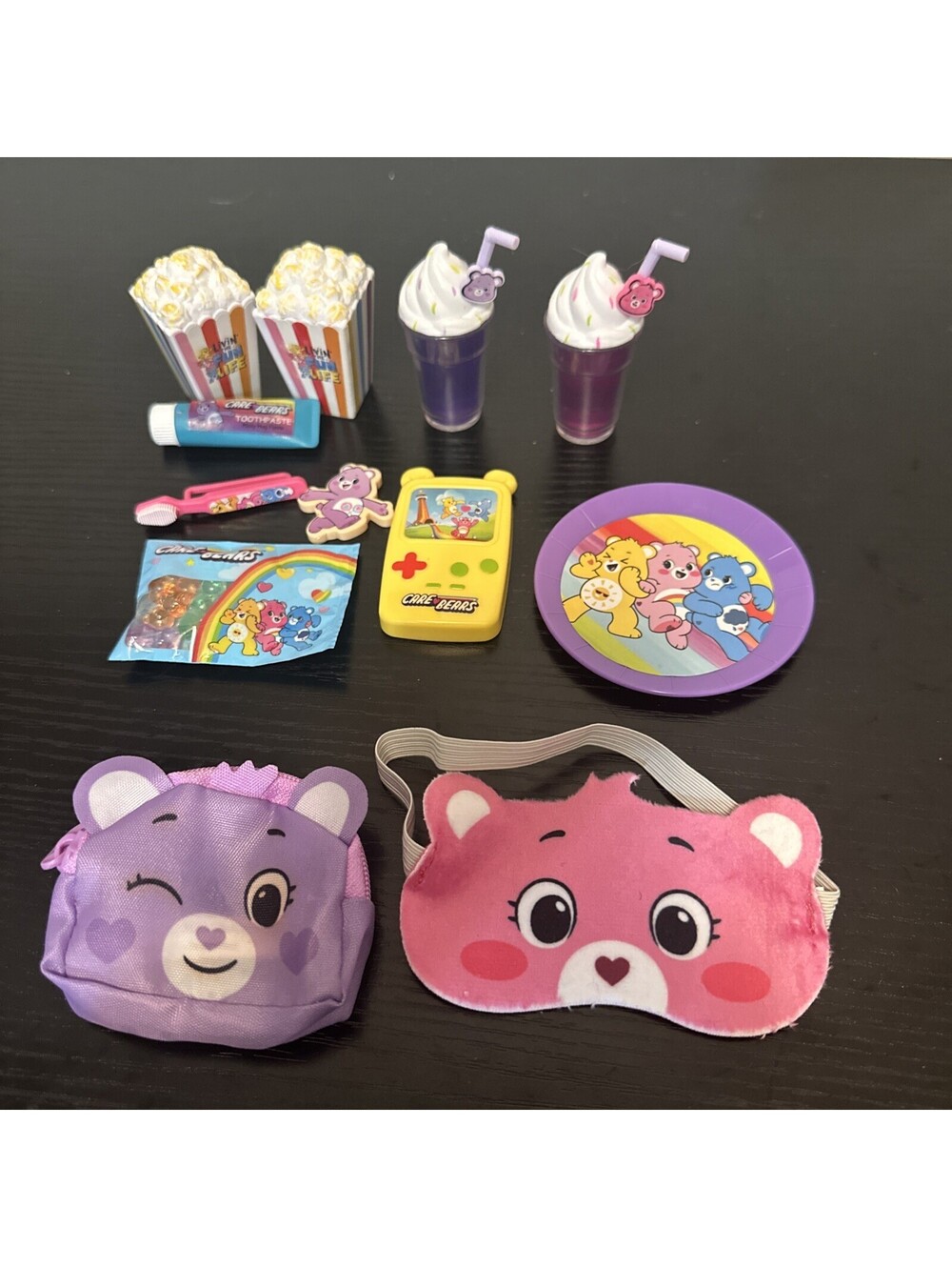My Life Care Bears Slumber Party 12 Piece Play Set For 18” Doll